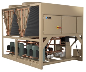 JCI expands line of air-cooled chillers