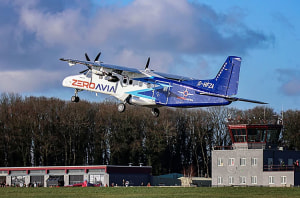 ZeroAvia flies Hydrogen-electric Dornier