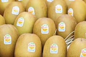 Compostable fruit label from Sinclair, Zespri team-up