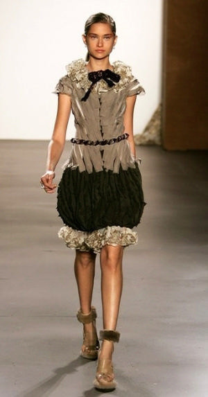 Designer taps into recessionista market
