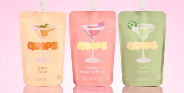 Quips hit shelves in resealable party pouch - Food & Drink Business